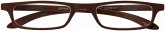 Lesebrille ZIPPER, braun, +1.50 dpt mit Etui