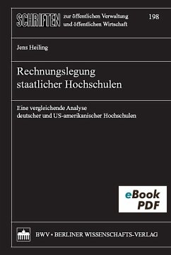 Rechnungslegung staatlicher Hochschulen (eBook, PDF) - Heiling, Jens