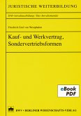 Kauf- und Werkvertrag, Sondervertriebsformen (eBook, PDF)