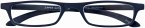 Lesebrille ZIPPER, blau, +2.50 dpt mit Etui Lesebrille ZIPPER, blau, +2.50 dpt mit Etui