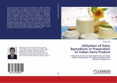 Utilization of Dairy Byproducts in Preparation of Indian Dairy Product