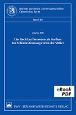 Das Recht der Sezession als Ausfluss des Selbstbestimmungsrechts der Völker (eBook, PDF)