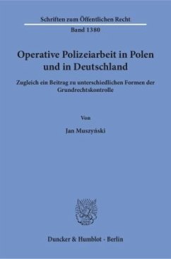 Operative Polizeiarbeit in Polen und in Deutschland - Muszynski, Jan