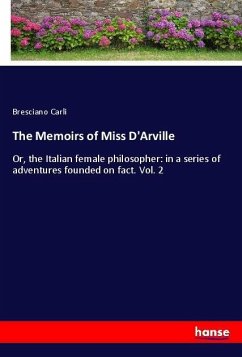 The Memoirs of Miss D'Arville