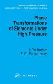 Phase Transformations of Elements Under High Pressure (eBook, PDF)