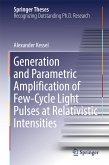 Generation and Parametric Amplification of Few‐Cycle Light Pulses at Relativistic Intensities (eBook, PDF)