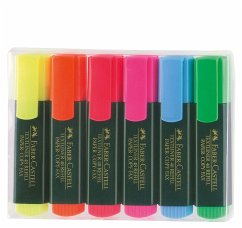 Faber-Castell Textmarker TEXTLINER 48 REFILL 6er Set