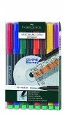 Faber-Castell Marker MULTIMARK 1525 M permanent, 8er Set