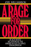 A Rage for Order (eBook, ePUB)
