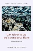 Carl Schmitt's State and Constitutional Theory (eBook, ePUB) Carl Schmitt's State and Constitutional Theory (eBook, ePUB)