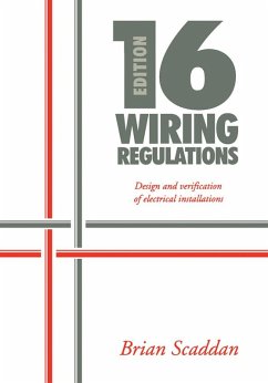 Cover 16th Edition IEE Wiring Regulations: Design and Verification of Electrical Installations (eBook, PDF)