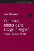 Grammar, Rhetoric and Usage in English (eBook, PDF)