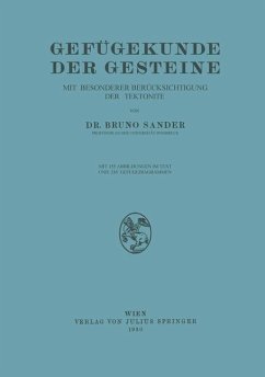 Gefügekunde der Gesteine (eBook, PDF) - Sander, Bruno; Sander, Bruno