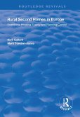 Rural Second Homes in Europe (eBook, PDF)