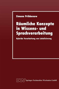 Räumliche Konzepte in Wissens- und Sprachverarbeitung (eBook, PDF) - Pribbenow, Simone