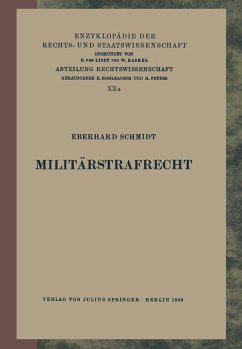 Militärstrafrecht (eBook, PDF) - Schmidt, Eberhard