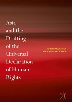 Asia and the Drafting of the Universal Declaration of Human Rights - Ramcharan, Robin;Ramcharan, Bertrand G.