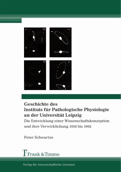 Cover Geschichte des Instituts für Pathologische Physiologie an der Universität Leipzig (eBook, PDF)