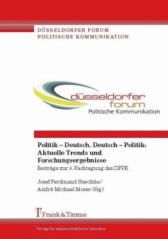 Cover Politik - Deutsch, Deutsch - Politik: Aktuelle Trends und Forschungsergebnisse (eBook, PDF)