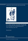 F. A. Koni und das russische Vaudeville (eBook, PDF)
