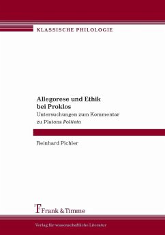 Allegorese und Ethik bei Proklos (eBook, PDF) - Pichler, Reinhard