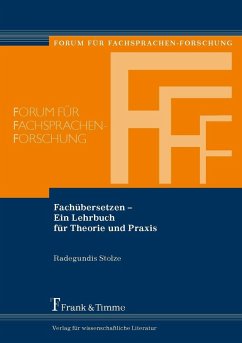Fachübersetzen - Ein Lehrbuch für Theorie und Praxis (eBook, PDF) - Stolze, Radegundis