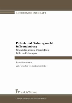 Polizei- und Ordnungsrecht in Brandenburg (eBook, PDF) - Steinhorst, Lars