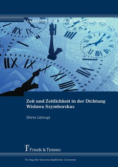 Cover Zeit und Zeitlichkeit in der Dichtung Wis?awa Szymborskas (eBook, PDF)