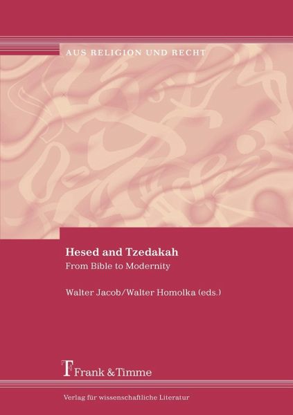 Hesed and Tzedakah (eBook, PDF) Hesed and Tzedakah (eBook, PDF)
