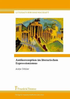 Cover Antikerezeption im literarischen Expressionismus (eBook, PDF)
