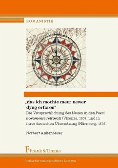 'das ich mochte meer newer dyng erfaren' (eBook, PDF) - Ankenbauer, Norbert