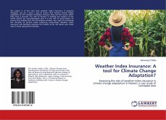 Weather Index Insurance: A tool for Climate Change Adaptation?