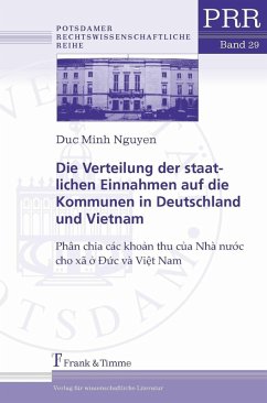 Cover Die Verteilung der staatlichen Einnahmen auf die Kommunen in Deutschland und Vietnam (eBook, PDF)