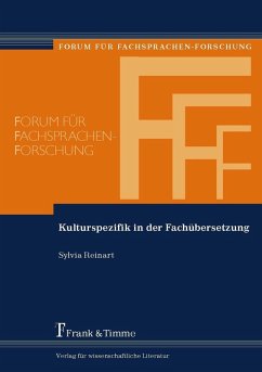 Cover Kulturspezifik in der Fachübersetzung (eBook, PDF)