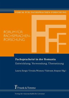 Cover Fachsprache(n) in der Romania (eBook, PDF)