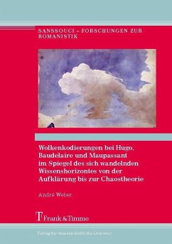 Wolkenkodierungen bei Hugo, Baudelaire und Maupassant im Spiegel des sich wandelnden Wissenshorizontes von der Aufklärung bis zur Chaostheorie (eBook, PDF) - Weber, André