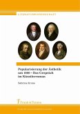 Popularisierung der Ästhetik um 1800 - Das Gespräch im Künstlerroman (eBook, PDF)
