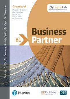 Business Partner B1 Coursebook with MyEnglishLab, Online Workbook and Resources, m. 1 Buch, m. 1 Beilage