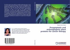 Proapoptotic and antiangiogenic plant proteins for cancer therapy