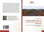 Gestion durable dans les grands projets routiers au Cameroun