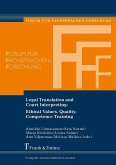 Legal Translation and Court Interpreting: Ethical Values, Quality, Competence Training (eBook, PDF)