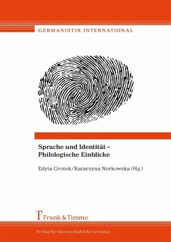 Sprache und Identität - Philologische Einblicke (eBook, PDF)