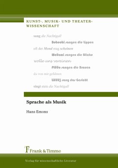 Cover Sprache als Musik (eBook, PDF)