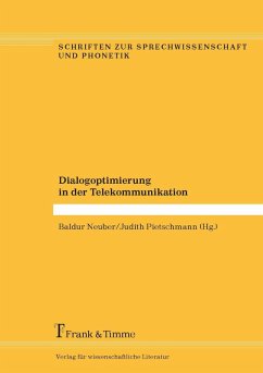 Cover Dialogoptimierung in der Telekommunikation (eBook, PDF)