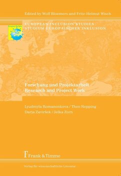 Forschung und Projektarbeit / Research and Project Work (eBook, PDF) - Repping, Theo; Romanenkova, Lyudmyla; Zavirsek, Darja; Zorn, Jelka