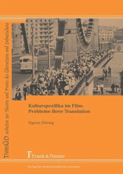 Kulturspezifika im Film: Probleme ihrer Translation (eBook, PDF) - Döring, Sigrun