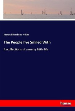 The People I've Smiled With - Wilder, Marshall Pinckney