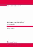 Error Analysis in the World. A Bibliography (eBook, PDF)