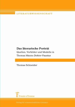 Das literarische Porträt (eBook, PDF) - Schneider, Thomas