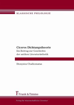Cover Ciceros Dichtungstheorie (eBook, PDF)